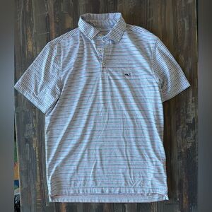 Vineyard Vines Stripe OTG Sankaty Polo